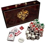 Red Star WPX-3111M Spade 300 Executive Poker Set