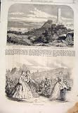 DIVES NORMANDY FRANCE MONUMENT PARIS FASHIONS 1861