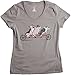 Fancy Welsh Corgis take a Tandem Bicycle to Tea Time | Women's V-Neck T-Shirt-Vneck,XL