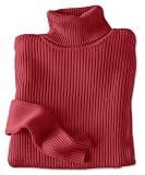 Spun Silk Ribbed Turtleneck