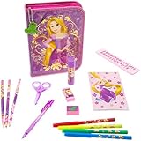Disney Store Rapunzel Zip-Up Stationery Kit