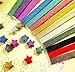 MasterChinese Origami Stars Papers Package (Glitter)