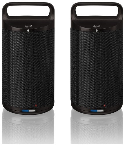 >>>Sale iLive Wireless Bluetooth Speakers Set of 2 (Black) Find