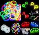 100 8" Glow Stick Bracelets,mixed Col...