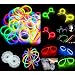 100 Knicklichter, Glow Sticks, Leuchtsticks+5 Leuchtbrille+5 Leucht Haarreifen+100Konnektoren+Kreisverbinder