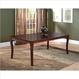 39 x 39 Solid Table Atlantic Furniture Venetian Dining Table in Antique Wal ....