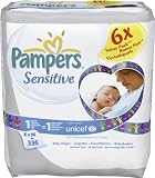 Pampers Feuchte T&uuml;cher Sensitive Vorteilspack, 336 St&uuml;ck - Pampers