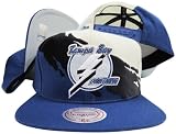 Tampa Bay Lightning Snapback Adjustable Plastic Snap Mitchell & Ness Hat / Cap