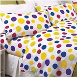 Fun Print Dots Twin Sheet Set