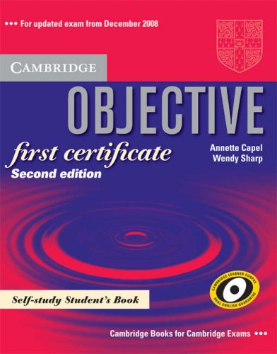 Objective First Certificate Self-study Student's Book (Objective)