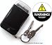Loud 125db Personal Alarm w/ Flashing Light, Key Chain & Window Warning Decal
