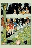 Princess Ozma's Court by John R. Neill. Size 11.07 inches width by 15.72 inches height. High Quality Art Poster Print