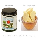 Nature's Blessing Hair Pomade + 16oz Raw Cacao Butter