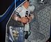 Tony Romo 2008 NFL All Star 9 Inch Vinyl Figure Dallas Cowboys Action Figure with Toy Football and Trading Card Upper Deck Collectible_s-2