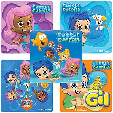 Bubble Guppies Stikys Pack of 10