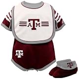 adidas Texas A&M Aggies Maroon Infant 3 Piece Creeper Set