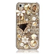 NOVA Case Glamour Bling Crystal iPhone Case iPhone 5 Floral Evening Bag