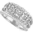 14K White Gold Mother's Ring - 10 Gemstone -- YOU CHOOSE THE COLORS!