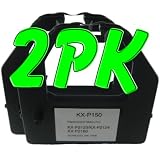 Buy 2pk seamless Compatible Panasonic KXP-150 Printer Ribbons, Works for KX-P2180,...