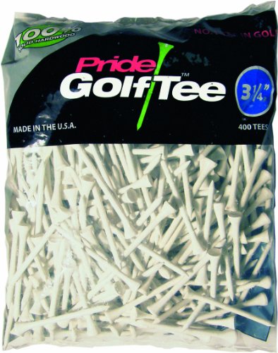 Pride Golf Holztees (400 pack), wei&szlig;, 83mm Preisvergleich