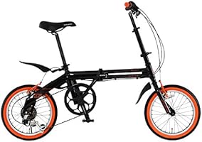 DOPPELGANGER 16インチ 折りたたみ自転車 軽量アルミフレーム採用モデル FALTRADシリーズ BLACKBULLET II 104-DP