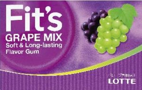 ロッテ Fit's<グレープミックス > 12枚×10個