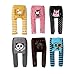 Kubeer 6pc 0-3T Baby Pants Child Infant Leggings Tights Trousers Warm Clothing
