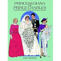 Princess Diana and Prince Charles Fashion Paper Dolls
