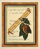Recipe for Nutmeg, Art Poster by Deborah Bookman, size 14