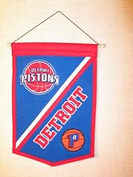 Detroit Pistons - NBA Basketball Traditions Banner (Pennants)