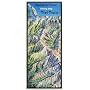Wasatch Front Panoramic Hiking Map