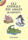 Gli Animali Piu Amati: 20 Adesivi