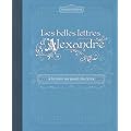 Les belles lettres d'Alexandre � broder au point de croix