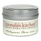 Nirmala's Kitchen Single Spice, Madagascar Whole Cloves, 1.2-Ounce Units (Pack of 4)