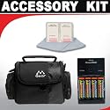 Accessory kit for Canon PowerShot Pro Series S3IS S5 IS 8.0MP Digital Camera