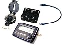 ab-com Satfinder Set SF 1000 Set mit Kompass, Batterienpack Kabel