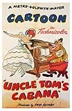 Uncle Tom's Cabana HIGH QUALITY CANVAS Print With Light Added BRUSHSTROKES Unknown 11x17