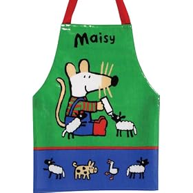 Maisy with Sheep PVC Apron (Medium)