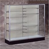 Colossus Series Cases Size: 60L x 66H x 20D, Case Back: Plaque Fabric, Frame Color: Dark Bronze