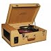 Crosley CR89 Traveler Stack-o-Matic Turntable, Brown/Tweed