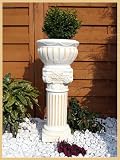 Eigenschaften   / Set Keramiksäule mit Pflanzkübel,antik gestaltet