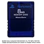 PlayStation 2��p�������[�J�[�h (8MB) �~�b�h�i�C�g�E�u���[