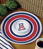 Arizona Wildcats Melamine 14 Chip and Dip Set