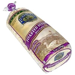 Lundberg Eco-Farmed Toasted Sesame Rice Cake, 9-Ounce Units  (Pack of 12)