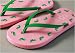 Whale Flip Flaps Pink