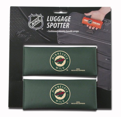 NHL Minnesota Wild Two-Pack Luggage Spotter Rico Minnesota Wild Luggage Spotter
