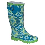 Women's Magic Carpet Rain Boots - Green