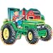 John Deere Tractor Shaped Floor Puzzle