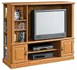 Orchard Hills Entertainment Center Carolina Oak