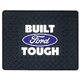 Built Ford Tough with Ford Oval Utility Mat- 14 by Plasticolor